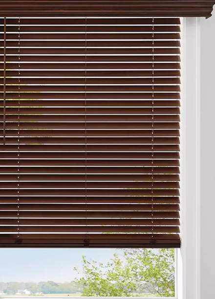 tile wooden blinds